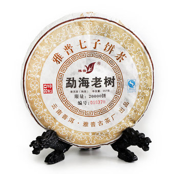 Пуэр Блин Шу "Мен Хай Лао Шу", "Я Пу", 2012 г, 357 гр